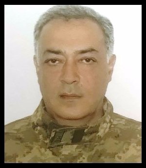 Сахіб Атакішиєв. Був родом із м. Гянджа, Азербайджан, 8 травня 1967 р.н. Загинув під час виконання бойового завдання в районі міста Авдіївка на Донеччині від кулі снайпера калібру 7,62 мм, що влучила рикошетом