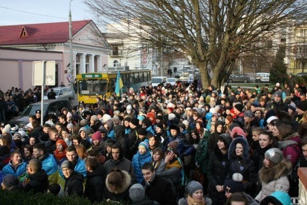 Другий день страйку в Луцьку. ФОТО. ВІДЕО 