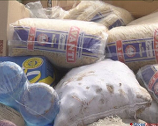 Аби допомогти бійцям «Донбасу», волиняни зібрали понад  8 тонн продуктів. ФОТО.ВІДЕО