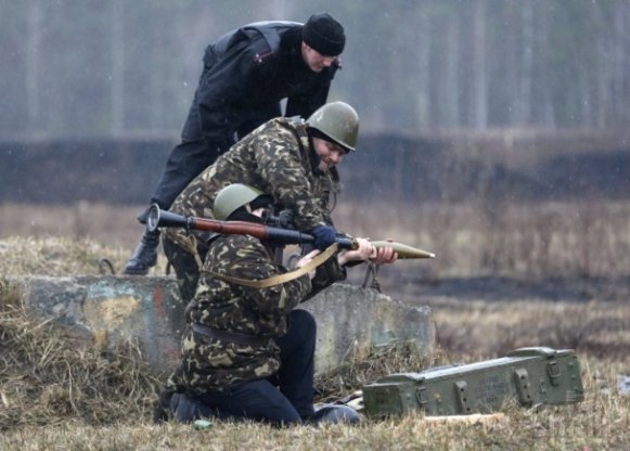 Як тренується Національна гвардія. ФОТО