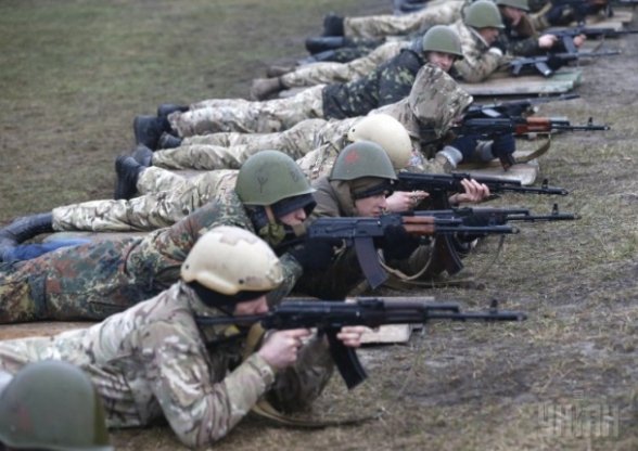 Як тренується Національна гвардія. ФОТО