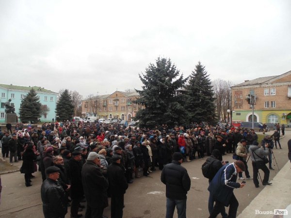 У Нововолинську вітали бійців Волинської сотні. ФОТО