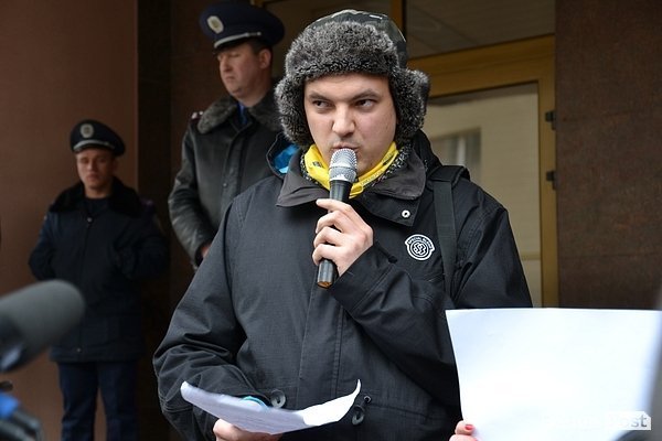 Данильчук розповів про минулорічний штурм УМВС у Луцьку . ФОТО