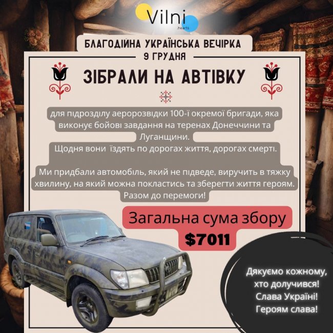 Роботу волинянки продали на аукціоні в США. ФОТО, ВІДЕО