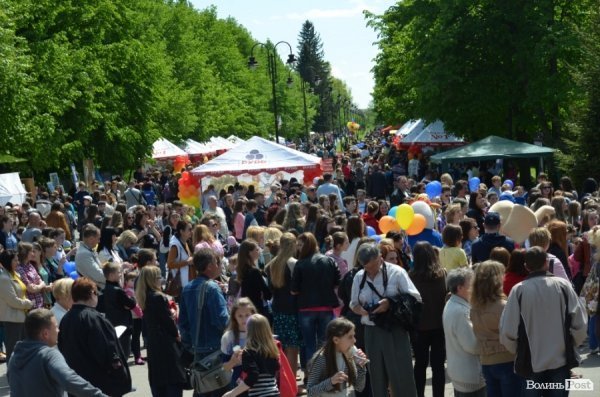 У Луцьку пройшов День Європи. ФОТО