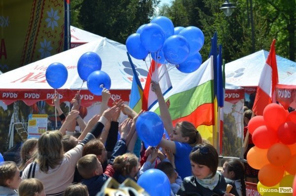 У Луцьку пройшов День Європи. ФОТО