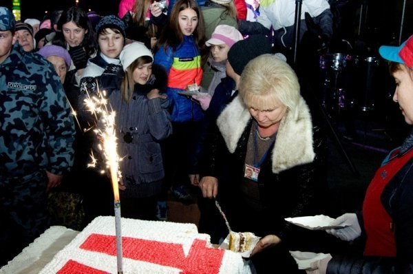 На день народження «Там Таму» зробили найбільший торт в Луцьку. ФОТО. ВІДЕО*