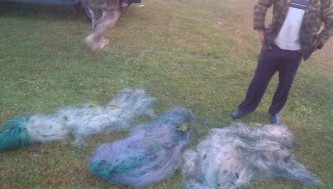 На Волині зловили рибного браконьєра. ФОТО