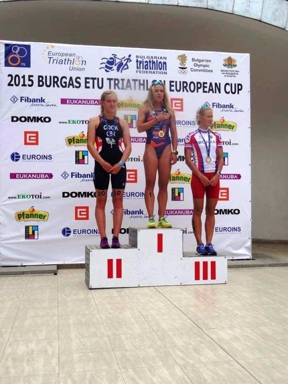 Українська триатлоністка виграла Кубок Європи. ФОТО