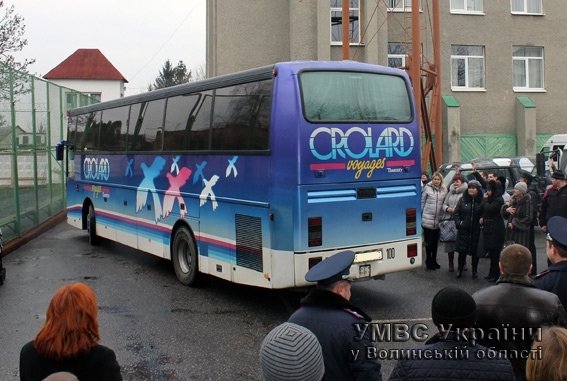 Волинські правоохоронці вирушили в зону АТО. ФОТО. ВІДЕО