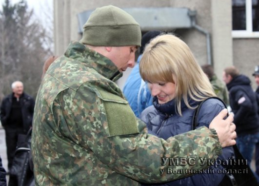 Волинські правоохоронці вирушили в зону АТО. ФОТО. ВІДЕО