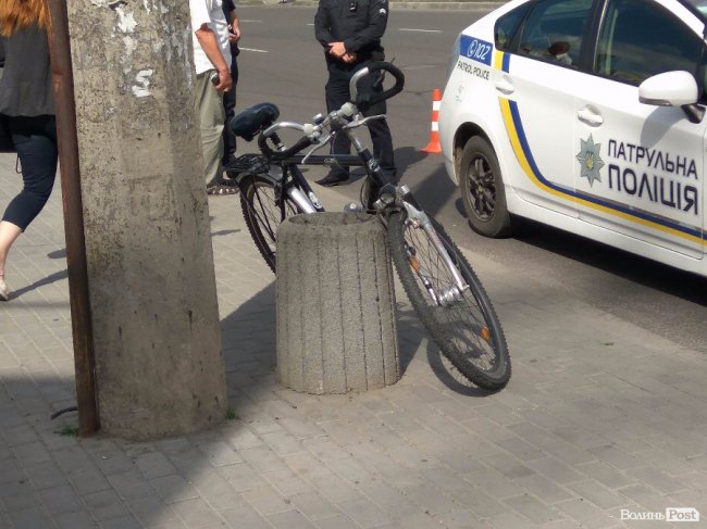 Аварія в Луцьку: збили велосипедиста