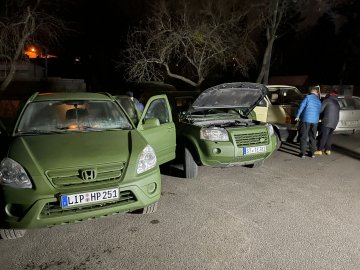 Волинські медики придбали для 14 ОМБр автівки. ФОТО