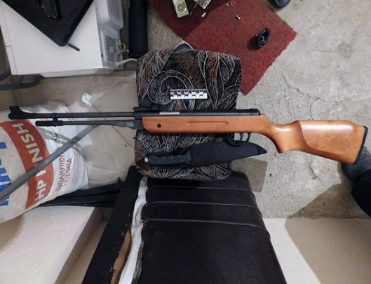 На Волині у п'яного дебошира вилучили зброю. ФОТО