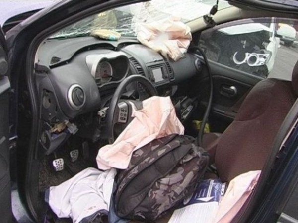 У автопригоді в Києві вщент розбилися чотири авто. ФОТО