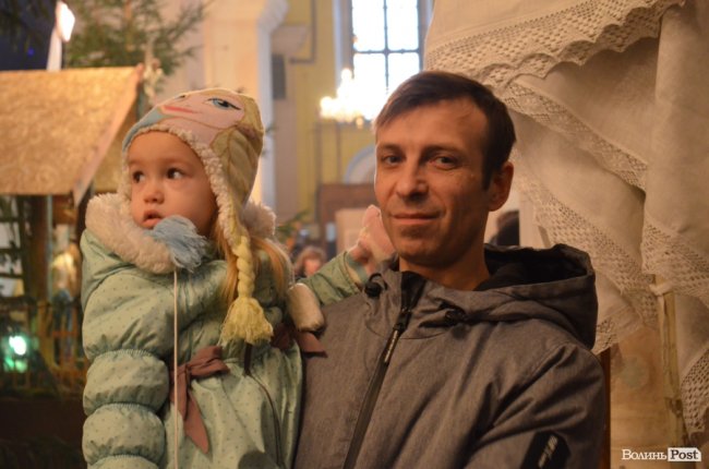 Магія Різдва: у луцькому соборі відбулося урочисте богослужіння. ФОТО