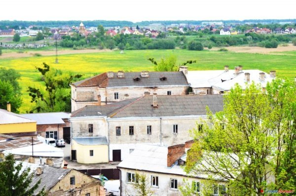Луцьк з В'їзної вежі замку. ФОТО