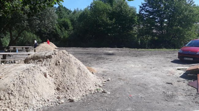 Поблизу Луцька облаштовують нову відпочинкову зону. ФОТО