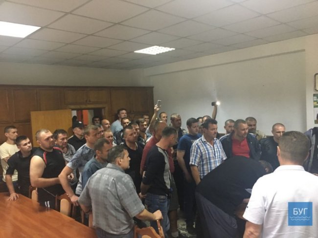 Шахтарський протест: директор «Волиньвугілля» знепритомнів під час акції. ФОТО