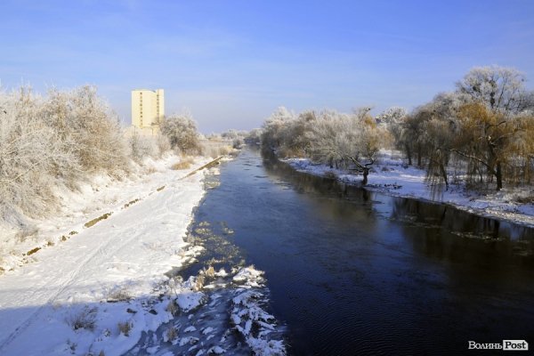 Фото зимового Луцька 
