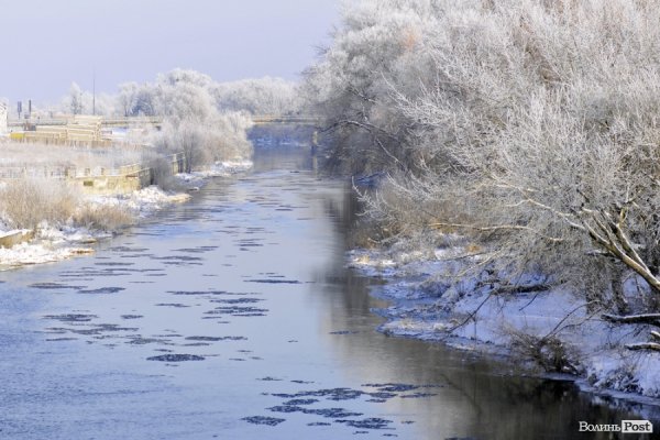 Фото зимового Луцька 