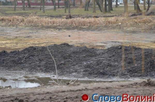 Чистка Теремнівських ставків у Луцьку «стоїть». ФОТО
