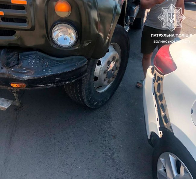 У Луцьку зіштовхнулись два автомобілі. ФОТО