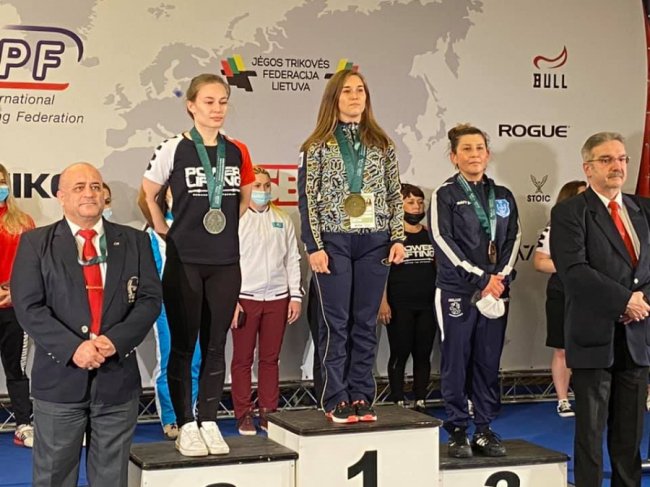 Волинянка стала чемпіонкою світу з жиму лежачи