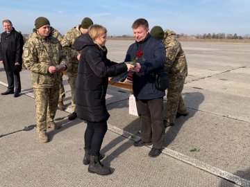 До Луцька приїхав льотчик, який обороняв  Крим у 2014 році
