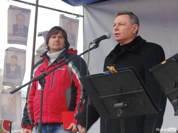 Віче «Україна Єдина!» у Луцьку. ФОТО