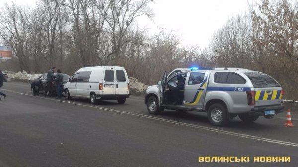 У Луцьку не роз’їхалися «Волга» та Fiat