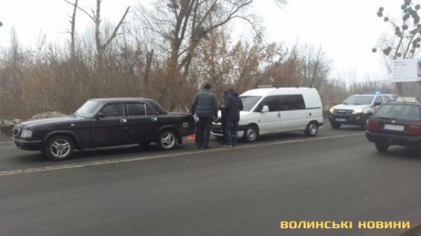 У Луцьку не роз’їхалися «Волга» та Fiat