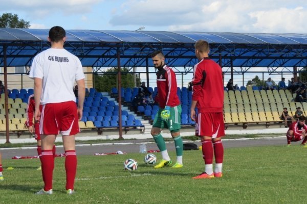 «Волинь» обіграла аматорів. ФОТО. ВІДЕО