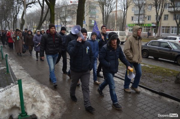 Як Луцьк «тестував» загальний страйк. ФОТО