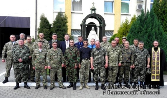 Волинські правоохоронці поїхали в АТО. ФОТО