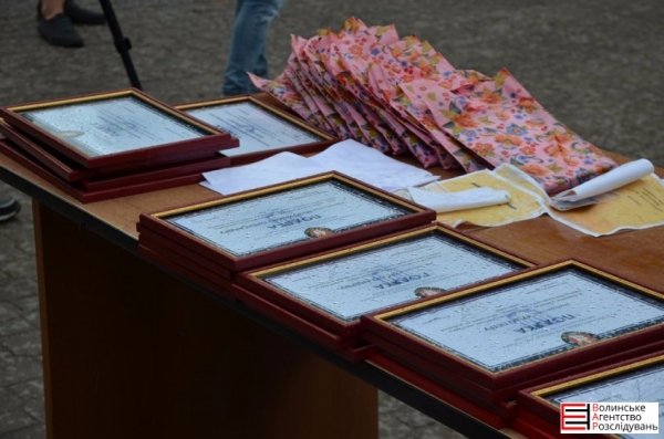 Луцькі правоохоронці відзначають півроку роботи. ФОТО