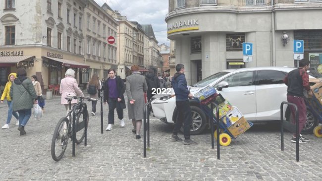 Фрагмент площі Галицької до змін