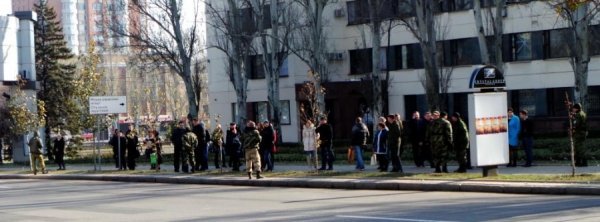 Пройшла «інавгурація» лідера бойовиків Захарченка. ФОТО