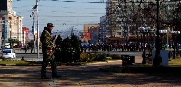 Пройшла «інавгурація» лідера бойовиків Захарченка. ФОТО