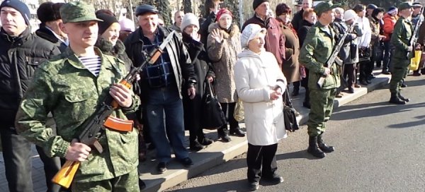 Пройшла «інавгурація» лідера бойовиків Захарченка. ФОТО