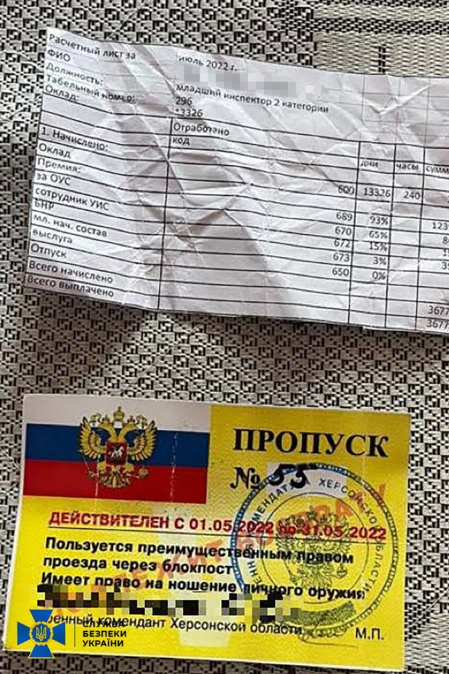 У Херсоні місцевий житель під час окупації міста присягнув «на вірність росії», щоб катувати українців, – СБУ