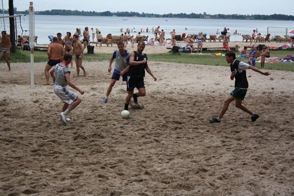 Львівський футбольний клуб тренується на Волині. ФОТО