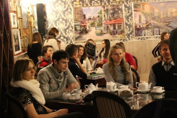 Андрій Курков у Луцьку. ФОТО