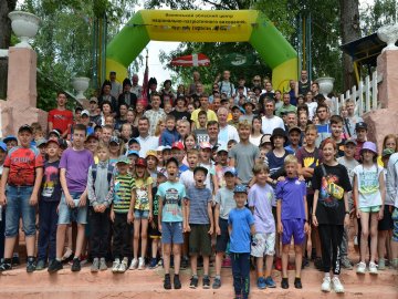 У дитячому таборі поблизу Луцька відбувся «День відкритої води».ФОТО 