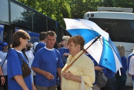 Волиняни ‒ на  антифашистському марші в Києві. ФОТО