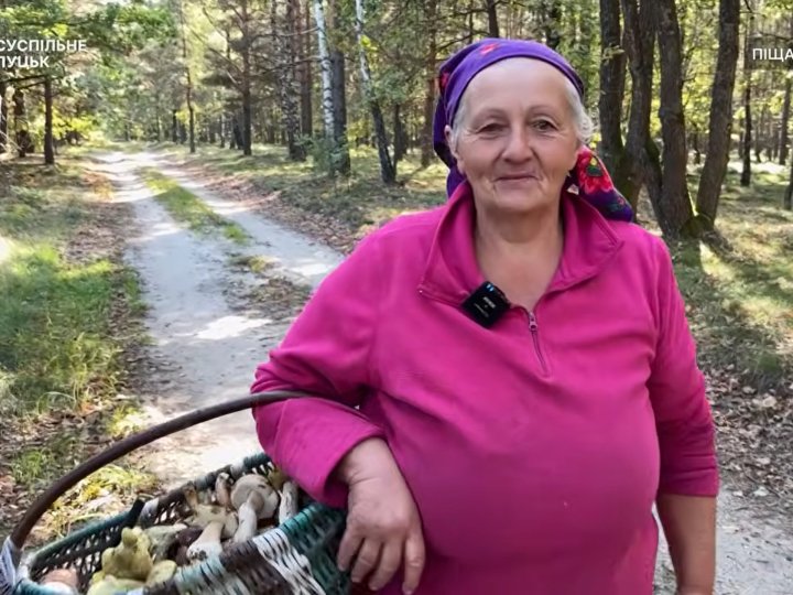 «Я в лісі, як в своїй хаті»: волинянка з 5 років не пропустили жодного грибного сезону. ВІДЕО