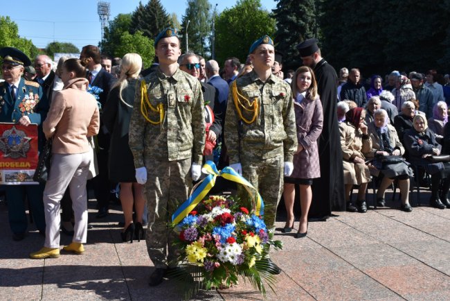 У Луцьку відзначили День перемоги над нацизмом. ФОТО