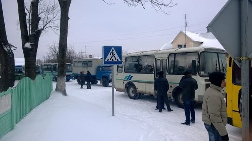 Рівненська блокада: луцьких солдат не пустили в Київ. ФОТО