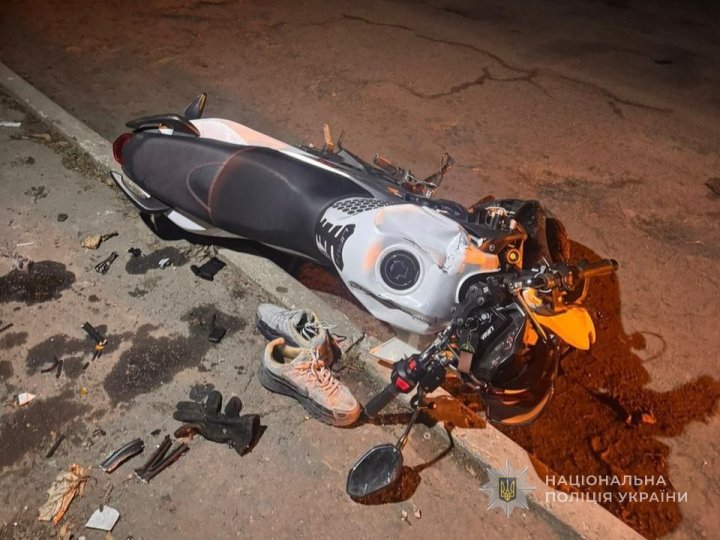 На Волині п'яний мотоцикліст врізався  у стовп