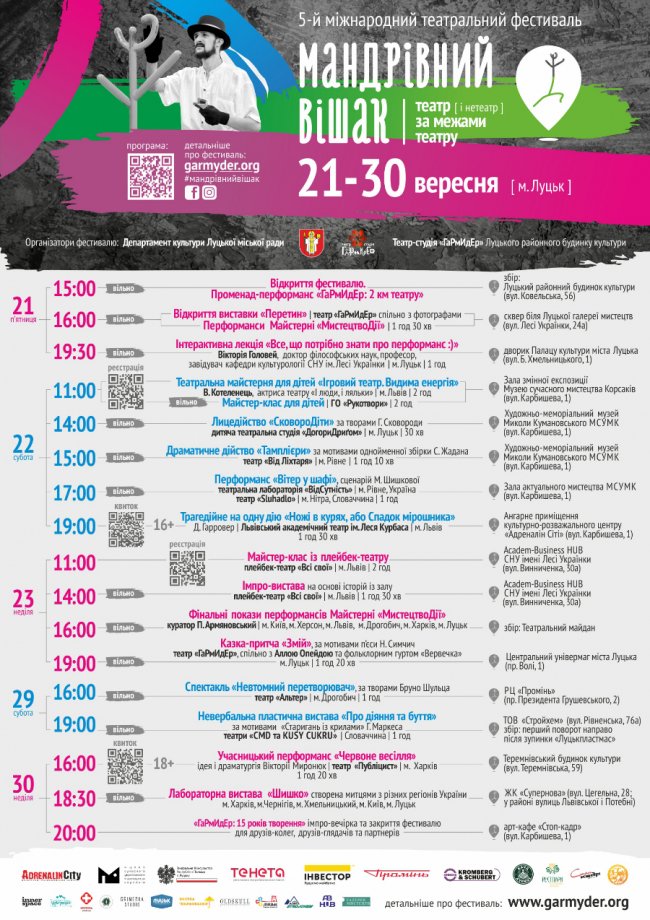 Опублікували програму «Мандрівного вішака»